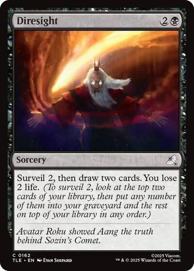 2025 Magic: The Gathering: Avatar: The Last Airbender: Eternal-Legal (TLE) - Diresight (#162, Common) (Foil, Near Mint)