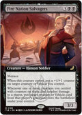 2025 Magic: The Gathering: Avatar: The Last Airbender: Eternal-Legal (TLE) - Fire Nation Salvagers Extended Art (#188, Rare) (Foil, Near Mint)