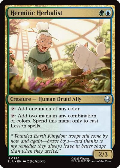2025 Magic: The Gathering: Avatar: The Last Airbender (TLA) - Hermitic Herbalist (#226, Uncommon) (Foil, Near Mint)