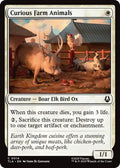 2025 Magic: The Gathering: Avatar: The Last Airbender (TLA) - Curious Farm Animals (#14, Common) (Foil, Near Mint)