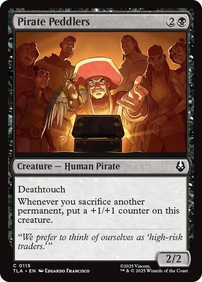 2025 Magic: The Gathering: Avatar: The Last Airbender (TLA) - Pirate Peddlers (#115, Common) (Foil, Near Mint)