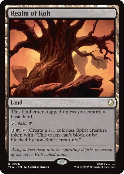 2025 Magic: The Gathering: Avatar: The Last Airbender (TLA) - Realm of Koh (#276, Rare) (Foil, Near Mint)
