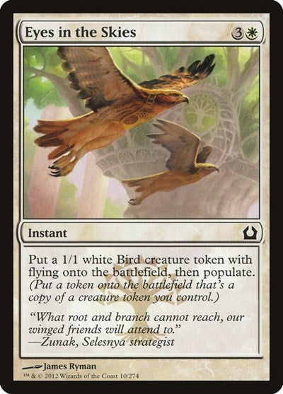 2012 Magic: The Gathering: Return to Ravnica (RTR) - Eyes in the Skies (#10, Common) (, Near Mint)