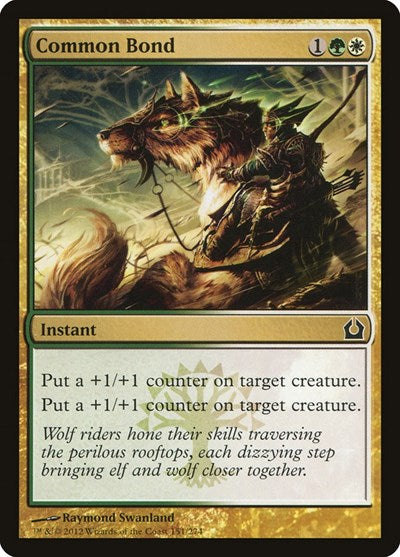 2012 Magic: The Gathering: Return to Ravnica (RTR) - Common Bond (#151, Common) (, Near Mint)