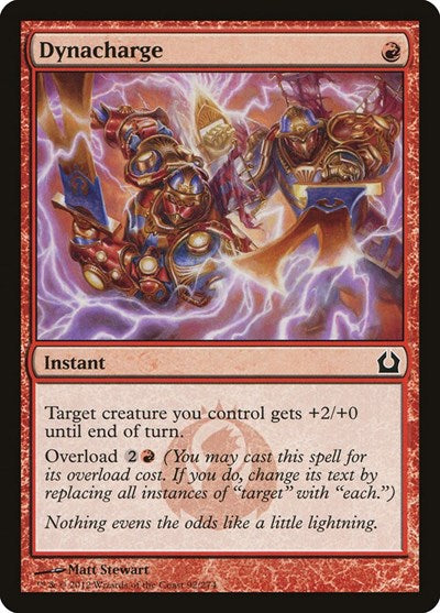 2012 Magic: The Gathering: Return to Ravnica (RTR) - Dynacharge (#92, Common) (, Near Mint)