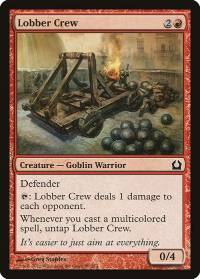 2012 Magic: The Gathering: Return to Ravnica (RTR) - Lobber Crew (#99, Common) (, Near Mint)