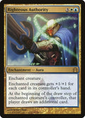 2012 Magic: The Gathering: Return to Ravnica (RTR) - Righteous Authority (#189, Rare) (, Near Mint)