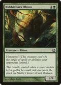 2012 Magic: The Gathering: Return to Ravnica (RTR) - Rubbleback Rhino (#132, Common) (, Near Mint)