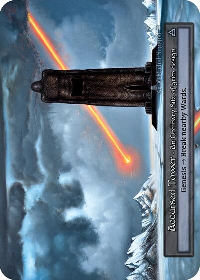 2025 Sorcery: Contested Realm: Gothic (GT) - Accursed Tower (, Ordinary) (, Near Mint)
