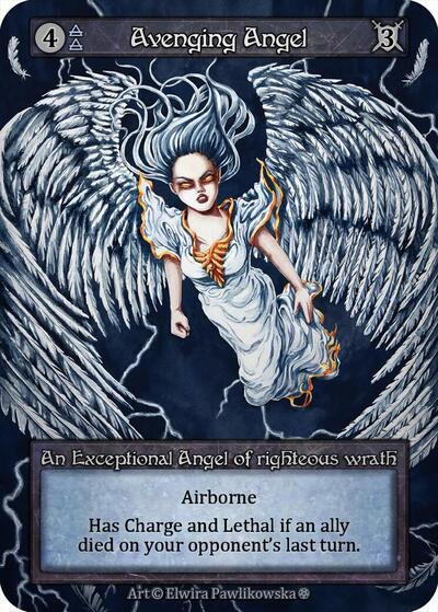2025 Sorcery: Contested Realm: Gothic (GT) - Avenging Angel (, Exceptional) (, Near Mint)