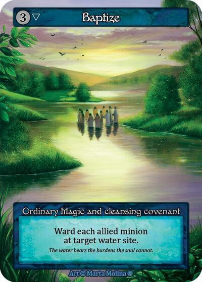 2025 Sorcery: Contested Realm: Gothic (GT) - Baptize (, Ordinary) (, Near Mint)