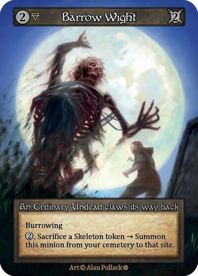 2025 Sorcery: Contested Realm: Gothic (GT) - Barrow Wight (, Ordinary) (, Near Mint)