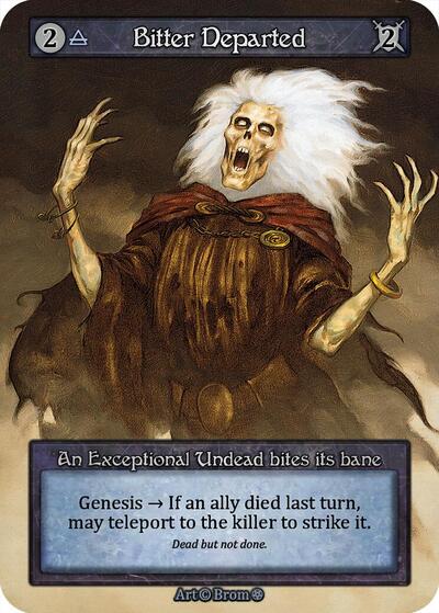 2025 Sorcery: Contested Realm: Gothic (GT) - Bitter Departed (, Exceptional) (, Near Mint)