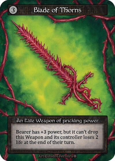 2025 Sorcery: Contested Realm: Gothic (GT) - Blade of Thorns (, Elite) (, Near Mint)