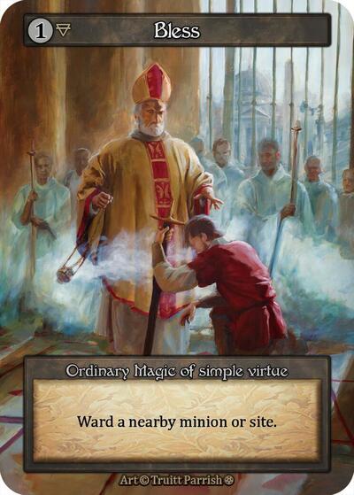 2025 Sorcery: Contested Realm: Gothic (GT) - Bless (, Ordinary) (, Near Mint)