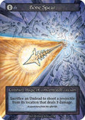2025 Sorcery: Contested Realm: Gothic (GT) - Bone Spear (, Ordinary) (, Near Mint)