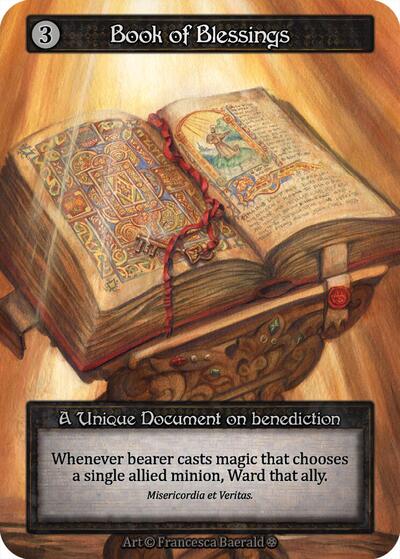 2025 Sorcery: Contested Realm: Gothic (GT) - Book of Blessings (, Unique) (, Near Mint)