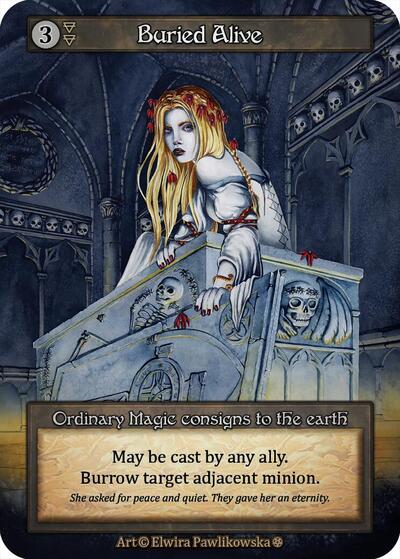 2025 Sorcery: Contested Realm: Gothic (GT) - Buried Alive (, Ordinary) (, Near Mint)