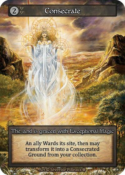 2025 Sorcery: Contested Realm: Gothic (GT) - Consecrate (, Exceptional) (, Near Mint)