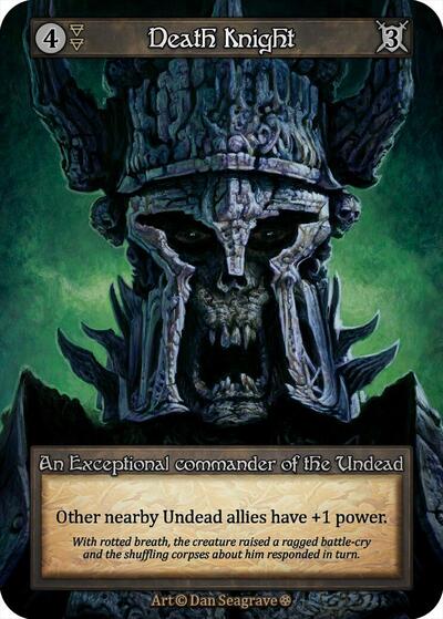 2025 Sorcery: Contested Realm: Gothic (GT) - Death Knight (, Exceptional) (, Near Mint)