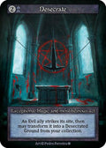 2025 Sorcery: Contested Realm: Gothic (GT) - Desecrate (, Exceptional) (, Near Mint)