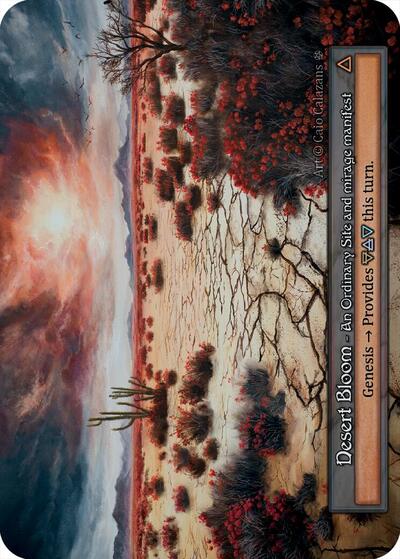 2025 Sorcery: Contested Realm: Gothic (GT) - Desert Bloom (, Ordinary) (, Near Mint)