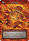 2025 Sorcery: Contested Realm: Gothic (GT) - Detonate (, Ordinary) (, Near Mint)