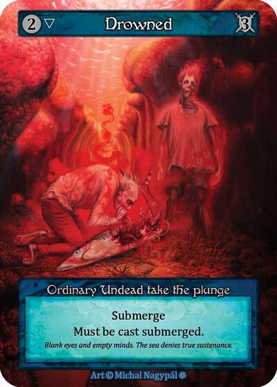 2025 Sorcery: Contested Realm: Gothic (GT) - Drowned (, Ordinary) (, Near Mint)