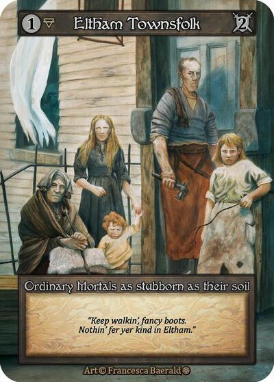 2025 Sorcery: Contested Realm: Gothic (GT) - Eltham Townsfolk (, Ordinary) (, Near Mint)