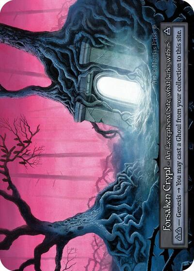 2025 Sorcery: Contested Realm: Gothic (GT) - Forsaken Crypt (, Exceptional) (, Near Mint)