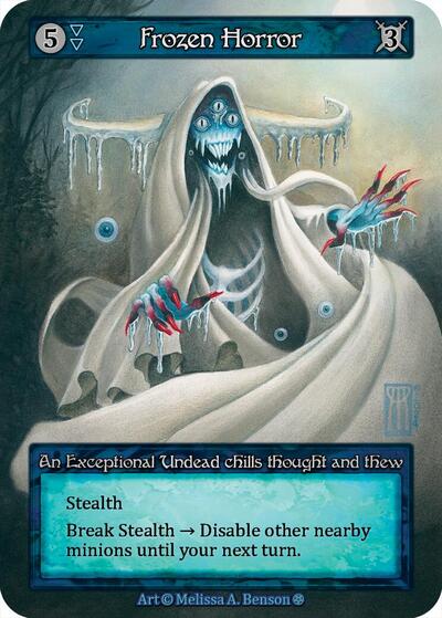 2025 Sorcery: Contested Realm: Gothic (GT) - Frozen Horror (, Exceptional) (, Near Mint)