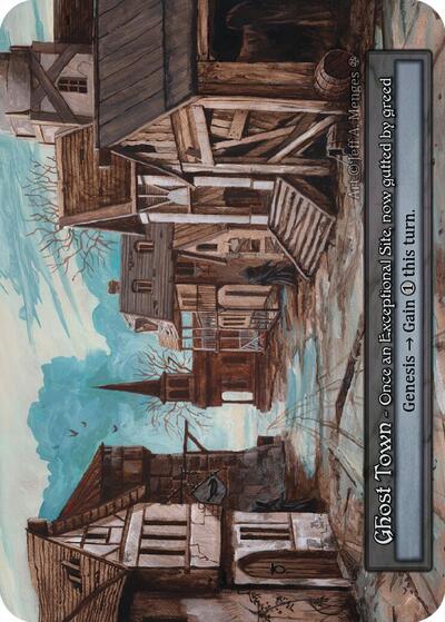 2025 Sorcery: Contested Realm: Gothic (GT) - Ghost Town (, Exceptional) (, Near Mint)