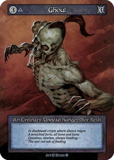 2025 Sorcery: Contested Realm: Gothic (GT) - Ghoul (, Ordinary) (, Near Mint)