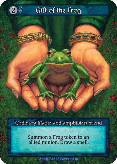 2025 Sorcery: Contested Realm: Gothic (GT) - Gift of the Frog (, Ordinary) (, Near Mint)