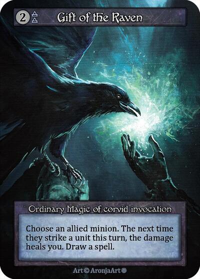 2025 Sorcery: Contested Realm: Gothic (GT) - Gift of the Raven (, Ordinary) (, Near Mint)