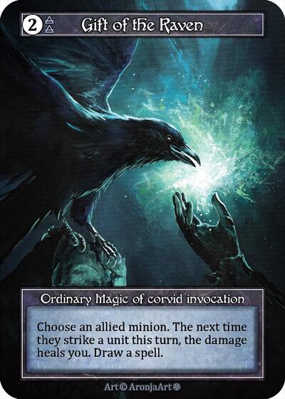 2025 Sorcery: Contested Realm: Gothic (GT) - Gift of the Raven (Foil) (, Ordinary) (Foil, Near Mint)