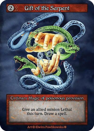 2025 Sorcery: Contested Realm: Gothic (GT) - Gift of the Serpent (, Ordinary) (, Near Mint)