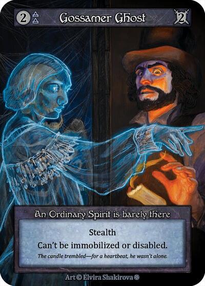 2025 Sorcery: Contested Realm: Gothic (GT) - Gossamer Ghost (, Ordinary) (, Near Mint)
