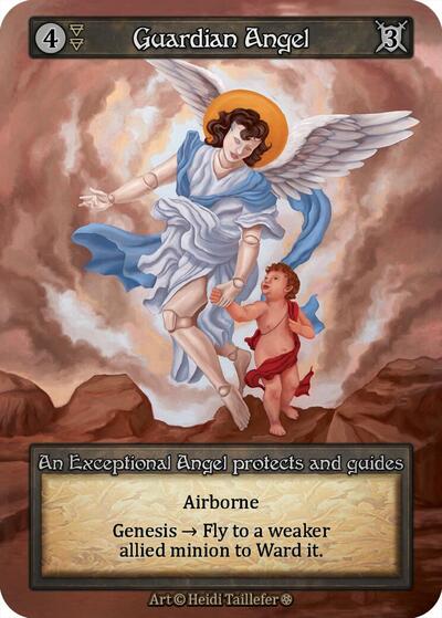2025 Sorcery: Contested Realm: Gothic (GT) - Guardian Angel (, Exceptional) (, Near Mint)