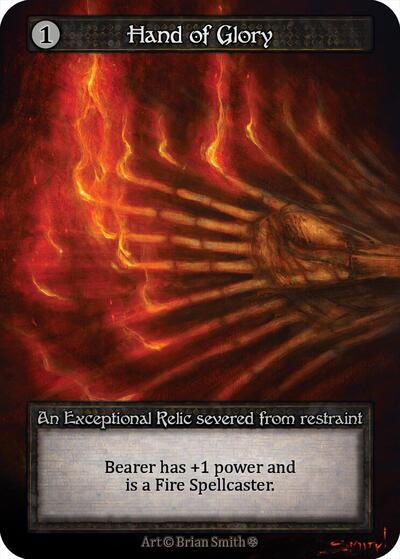 2025 Sorcery: Contested Realm: Gothic (GT) - Hand of Glory (, Exceptional) (, Near Mint)