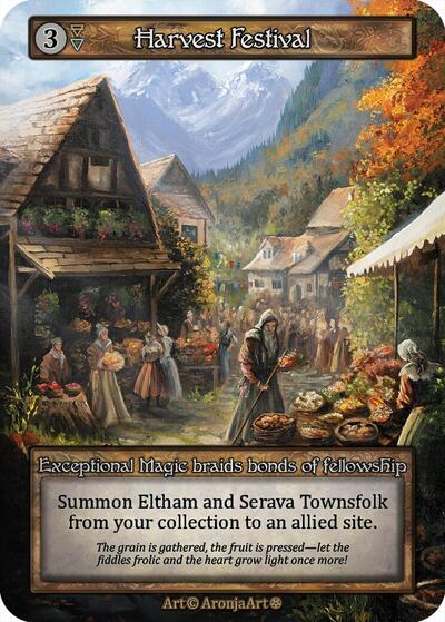 2025 Sorcery: Contested Realm: Gothic (GT) - Harvest Festival (, Exceptional) (, Near Mint)
