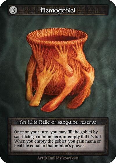 2025 Sorcery: Contested Realm: Gothic (GT) - Hemogoblet (, Elite) (, Near Mint)
