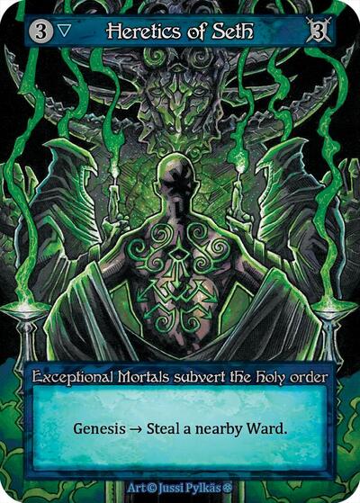 2025 Sorcery: Contested Realm: Gothic (GT) - Heretics of Seth (, Exceptional) (, Near Mint)