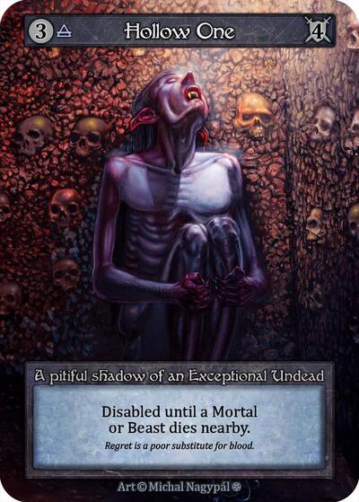 2025 Sorcery: Contested Realm: Gothic (GT) - Hollow One (, Exceptional) (, Near Mint)