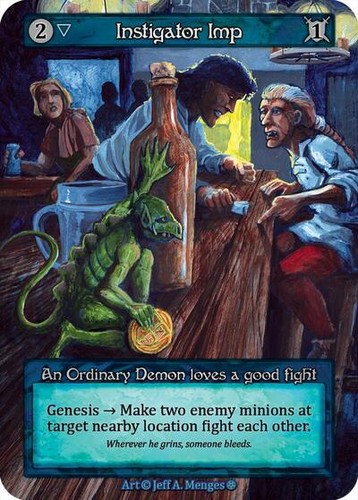 2025 Sorcery: Contested Realm: Gothic (GT) - Instigator Imp (, Ordinary) (, Near Mint)
