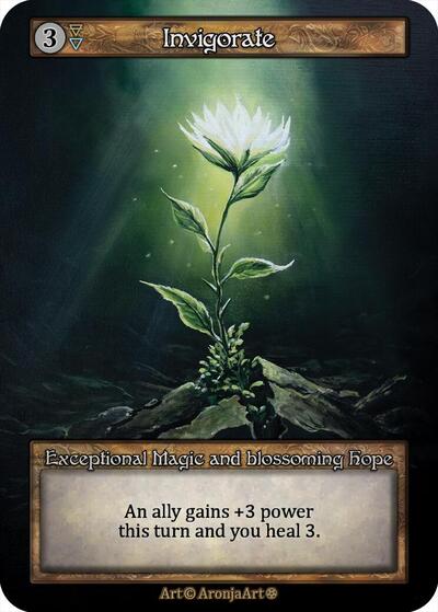 2025 Sorcery: Contested Realm: Gothic (GT) - Invigorate (, Exceptional) (, Near Mint)