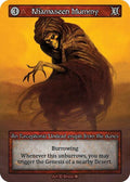 2025 Sorcery: Contested Realm: Gothic (GT) - Khamaseen Mummy (, Exceptional) (, Near Mint)