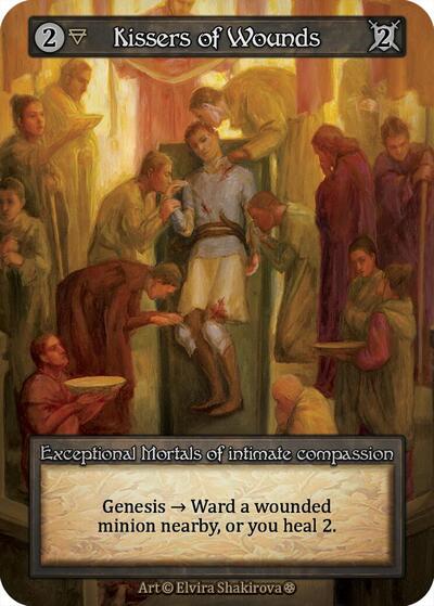 2025 Sorcery: Contested Realm: Gothic (GT) - Kissers of Wounds (, Exceptional) (, Near Mint)