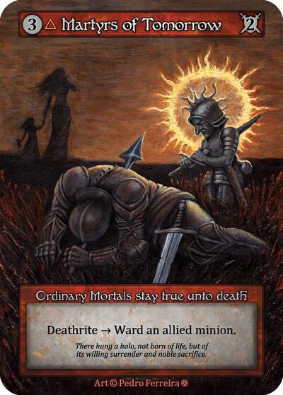 2025 Sorcery: Contested Realm: Gothic (GT) - Martyrs of Tomorrow (, Ordinary) (, Near Mint)