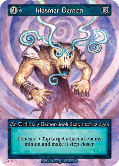 2025 Sorcery: Contested Realm: Gothic (GT) - Mesmer Demon (, Ordinary) (, Near Mint)
